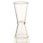 Mätglas Jigger i plast 4/2 cl