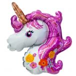 Folieballong Mini Unicorn